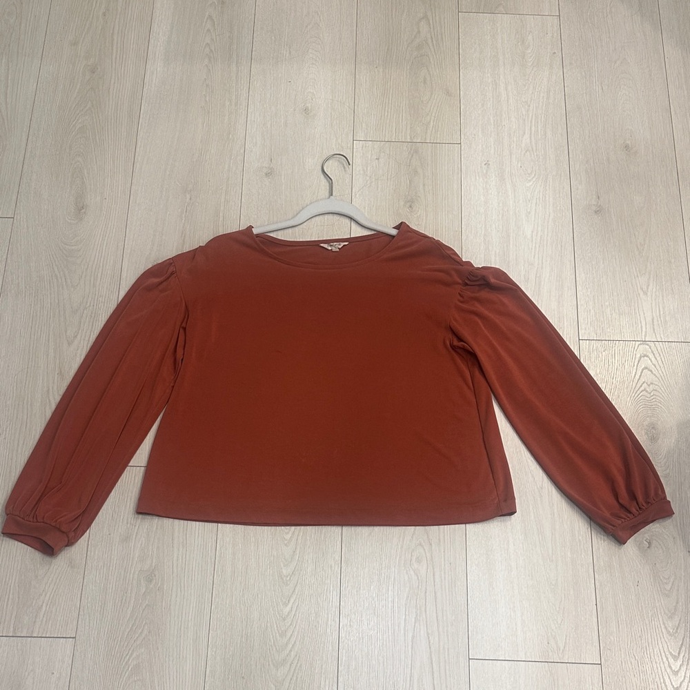 Madewell Terracotta Blouse